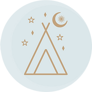 DIY Tipis Icon blue