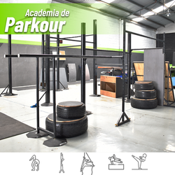Barras parkour y calistenia