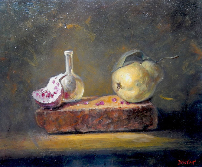 Still Life with Pomgranate h19 w23.jpg