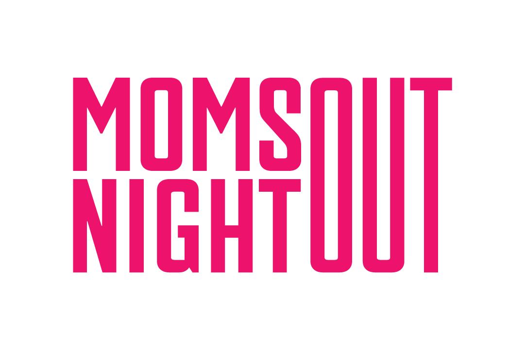 Moms Night Out Logo in Fuchsia