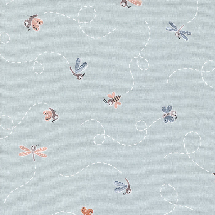 Moda Chirp Fabric Sky 39033-19