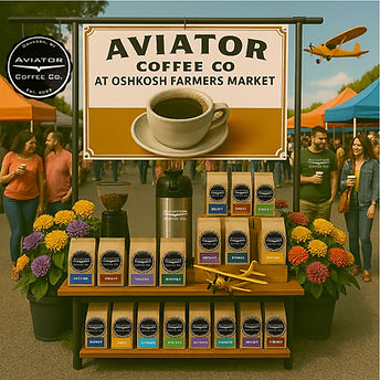 Aviator Coffee Oshkosh Farmers Summer.jpeg