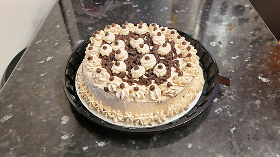 Coffee delight cake