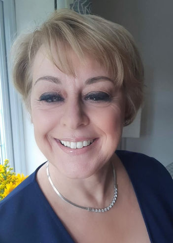 Short Blonde Hair and Makeup Cheshire Angela Berg