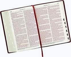 King James Bible Large Print, Thumb Indexed Tan Leatherlux