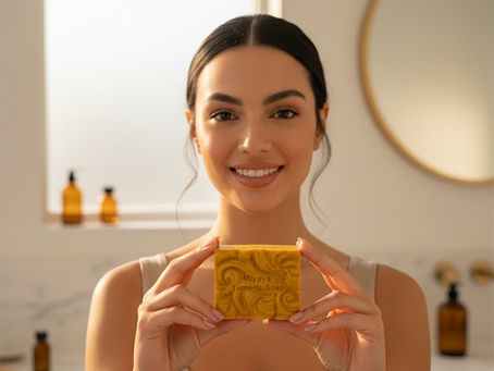 🌿 Turmeric Soap: A Natural Glow Booster for Clear, Even Skin