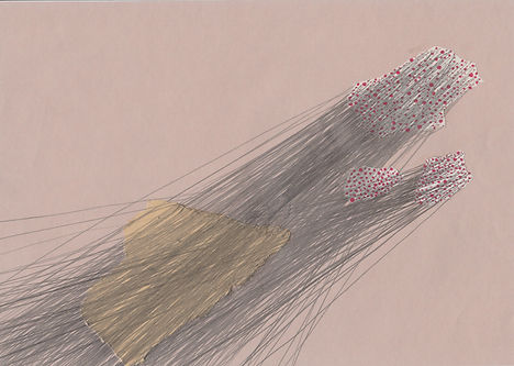 self-made the new reality, installation, drawing, mia diener
