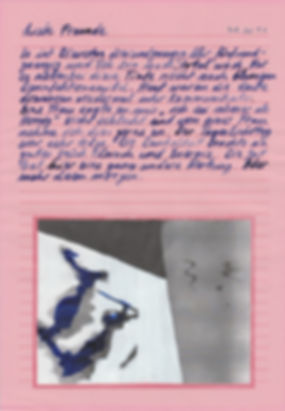 liebe freunde, dear friends, letters, egypt, mixed media, mia diener