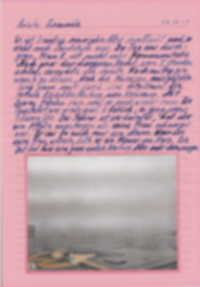 liebe freunde, dear friends, letters, egypt, mixed media, mia diener