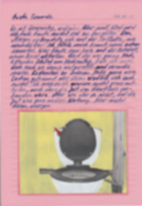 liebe freunde, dear friends, letters, egypt, mixed media, mia diener