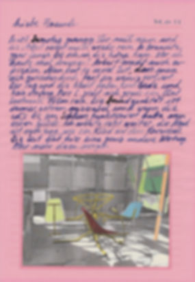 liebe freunde, dear friends, letters, egypt, mixed media, mia diener
