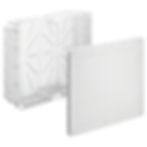 Universal installation housing with mineral fibreboard, 240 x 280 x 102 mm