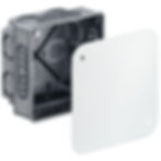 Junction casing with cover, 87 x 87 x 60 mm Junction casing with cover, 87 x 87 x 60 mm