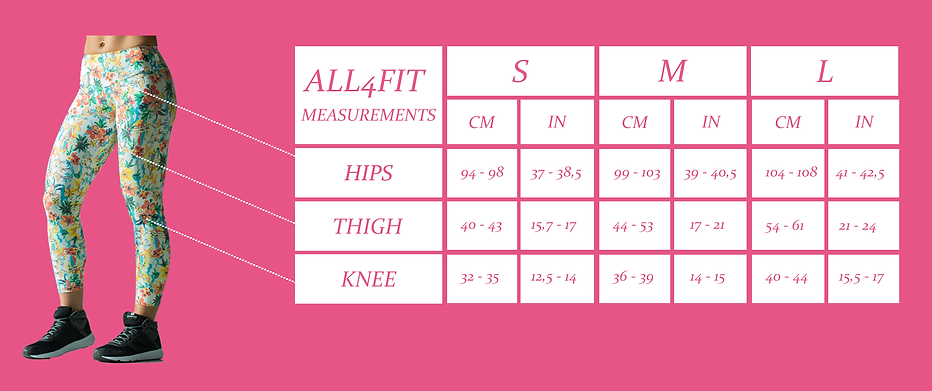 sizing chart