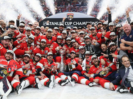 Florida Panthers win Stanley Cup back to back years!
