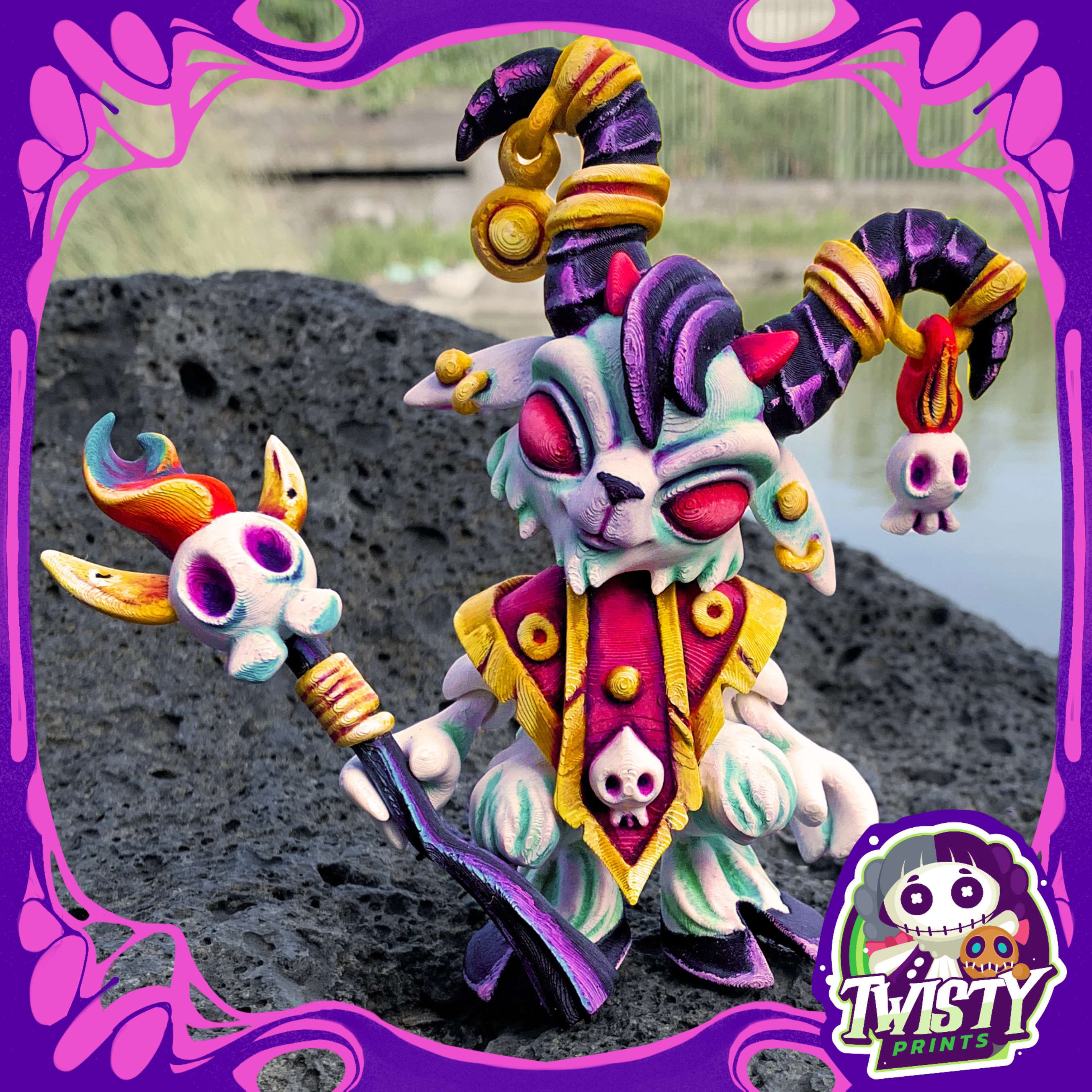 🐐 Hellspawn Goat 🐐- STL Ready to Print