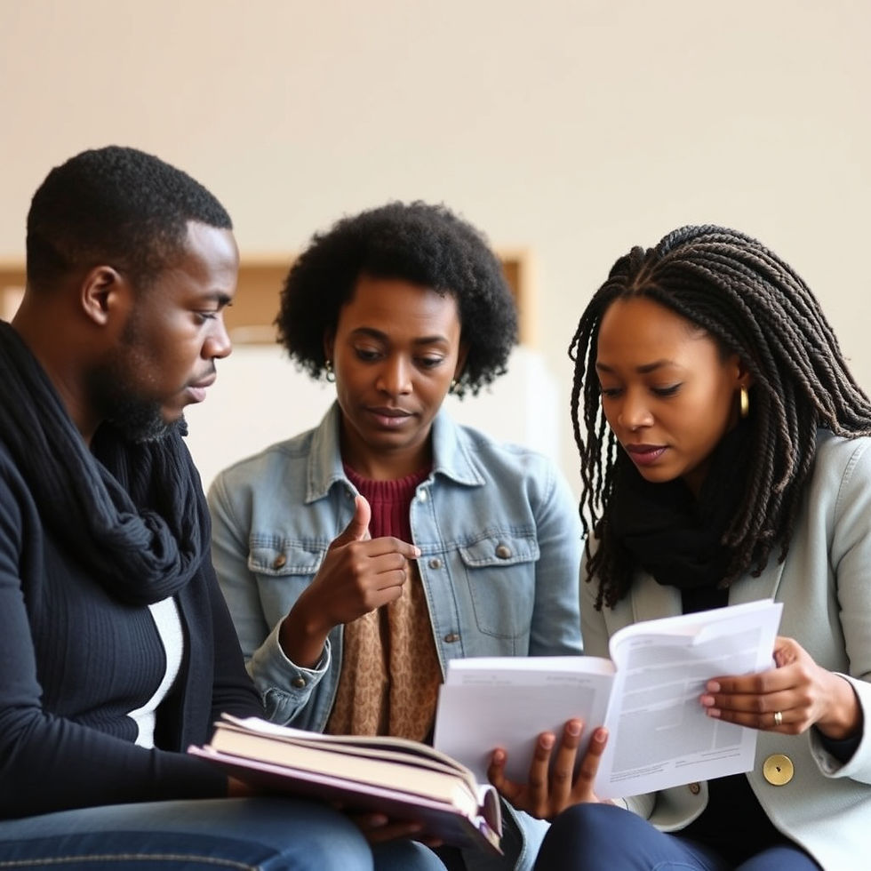 Eye-level view of a church sanctuary with empty wooden pews and soft natural light