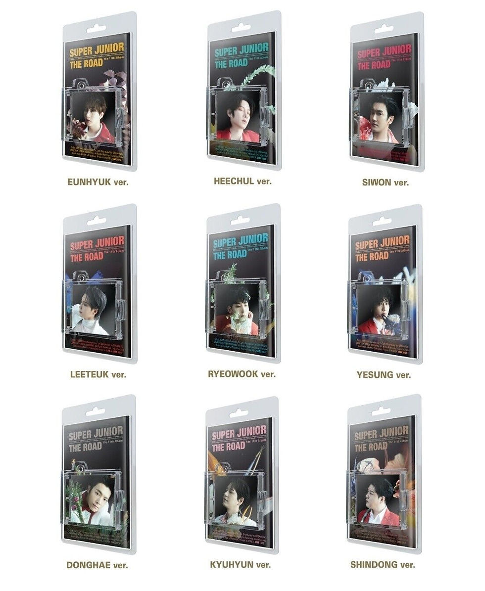 Super Junior - The Road (Versión Smart Album SMini Random)