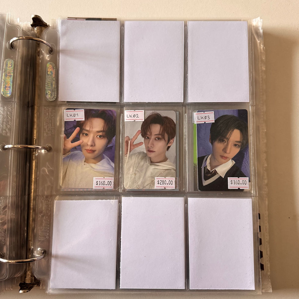 Lee Know Photocards - Stray Kids