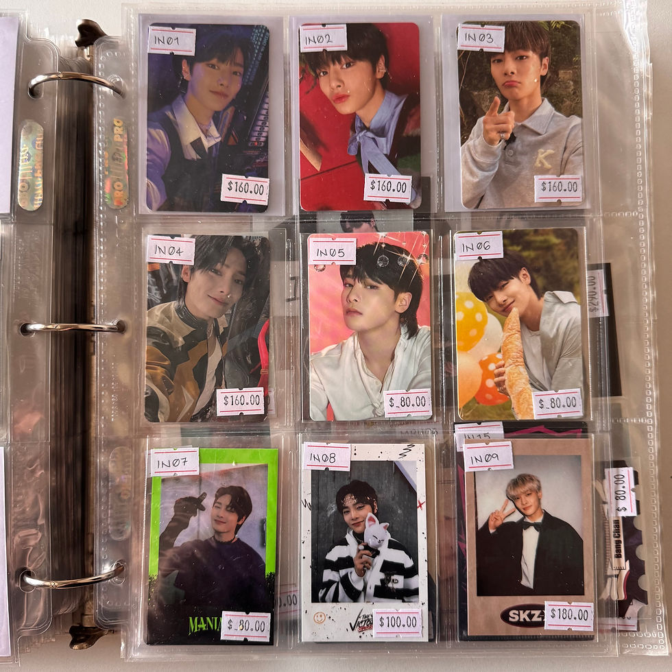 I.N Photocards - Stray Kids