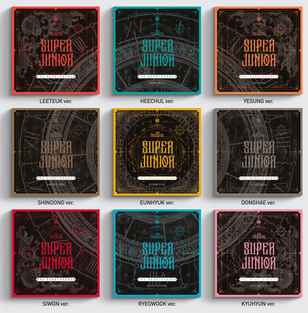 Super Junior - The Renaissance (Versión SQUARE Style Random)