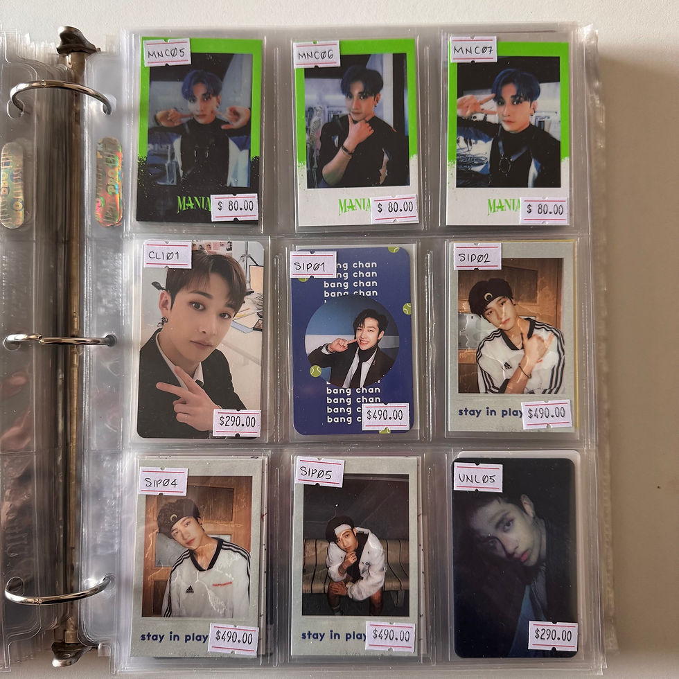 Miniatura: Photocards Bangchan Japonesas y Varias - Stray Kids