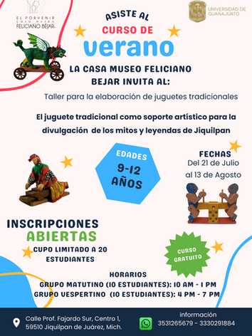 Cartel Curso de Verano Ilustrado Divertido de Colores (Documento A4).png