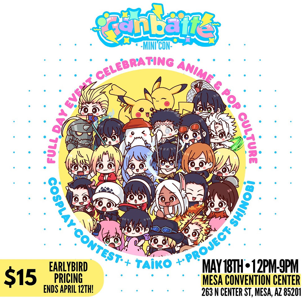 Ganbatte Mini Con!