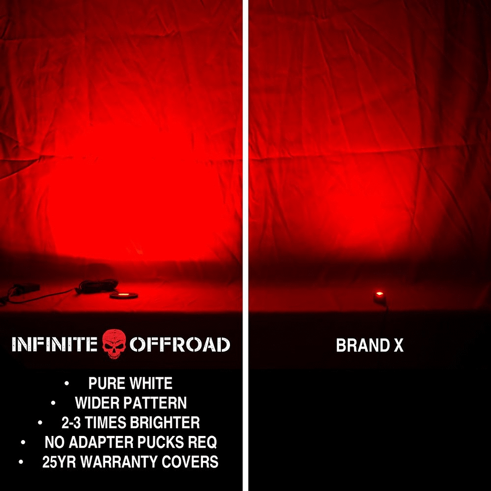 Thumbnail: Infinite Offroad RGB+W Standard Rock Light Kit