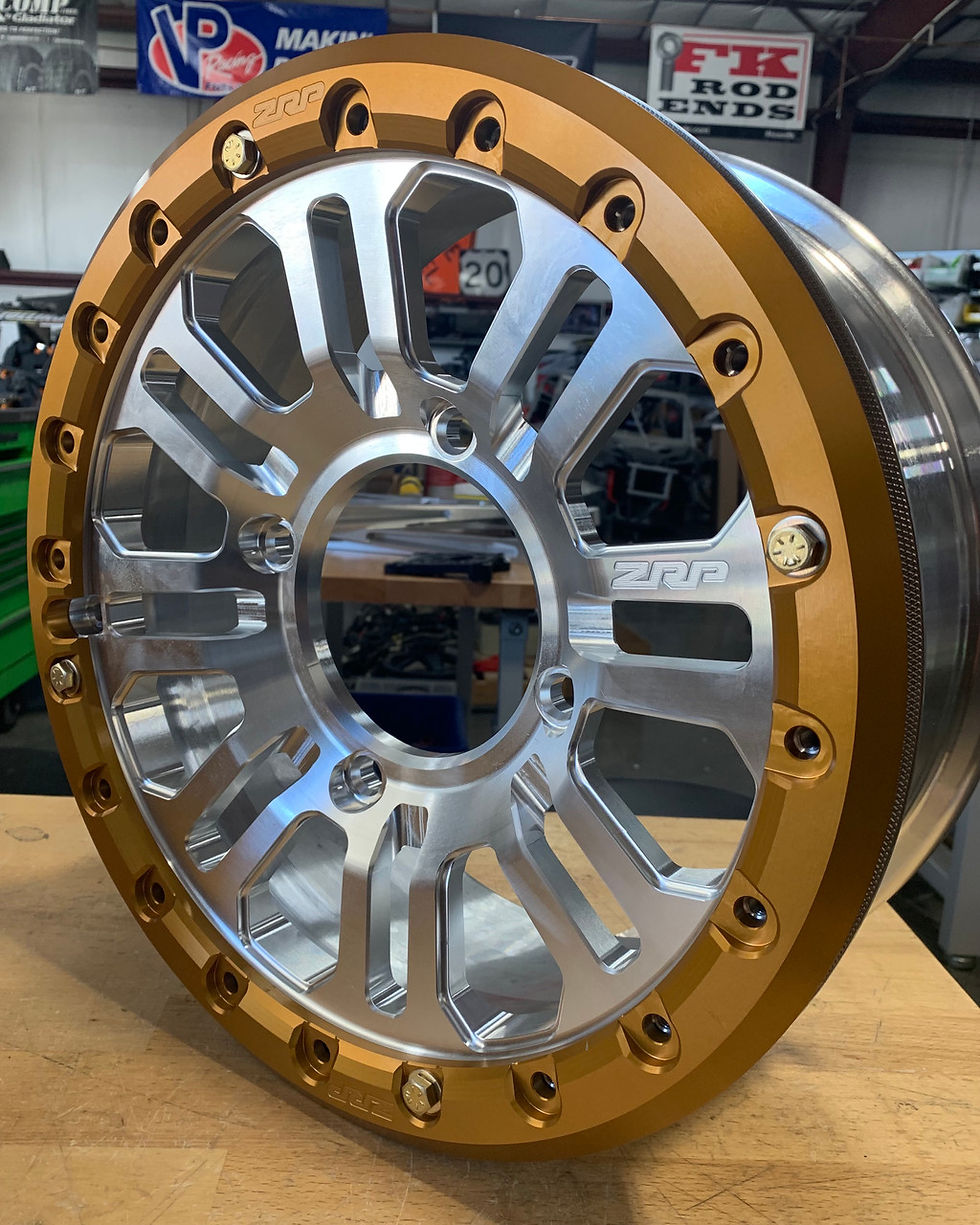 Thumbnail: APEX Forged Beadlock Wheel 15"x5.5" RZR 4x156 Bolt Pattern