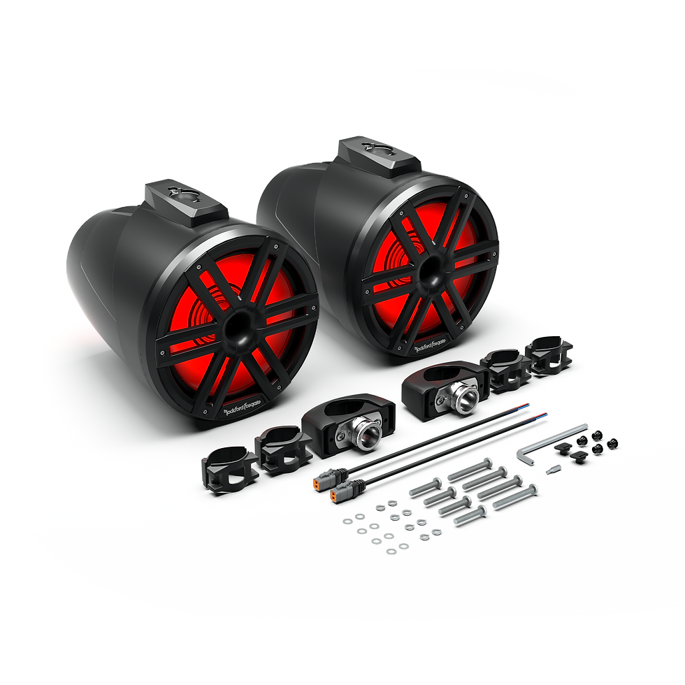 Thumbnail: M2 10" Color Optix™ 2-Way Horn Loaded Tower Marine Speakers
