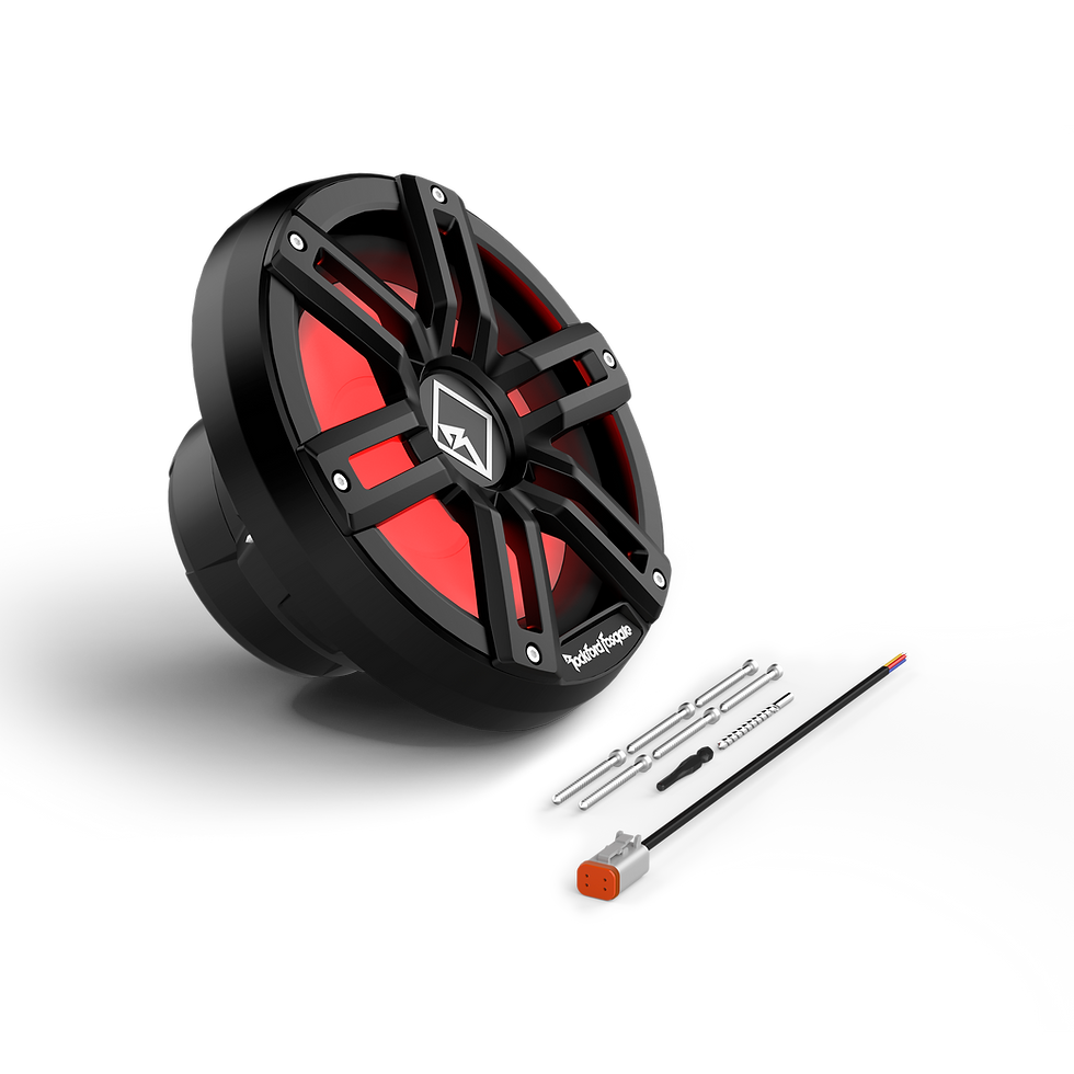 Thumbnail: M2 10" DVC 4Ω Color Optix™ Sealed Enclosure Marine Subwoofer