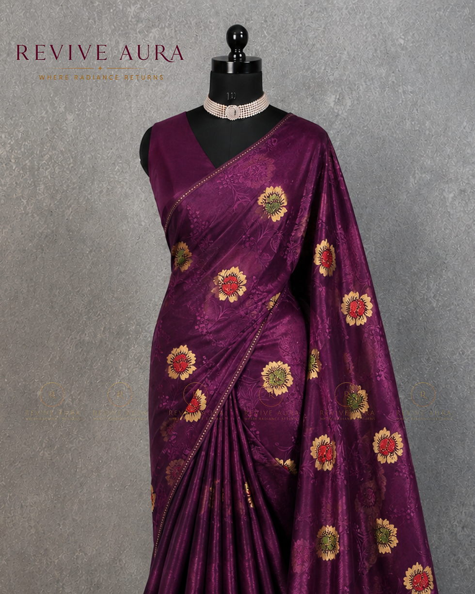 Thumbnail: Chiffon Saree with Blouse
