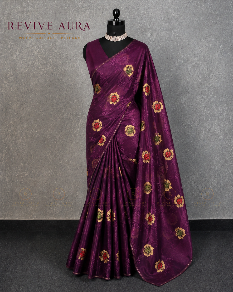 Thumbnail: Chiffon Saree with Blouse