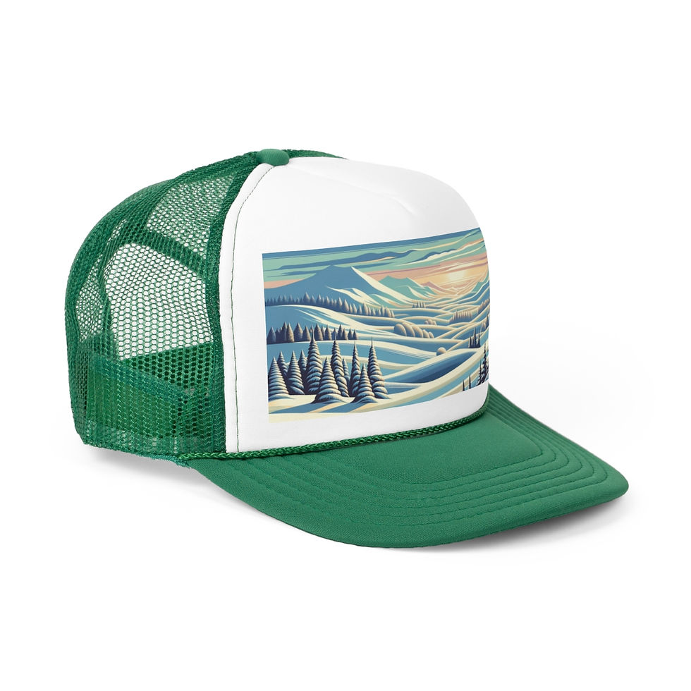 Thumbnail: Snowy Trucker Hat