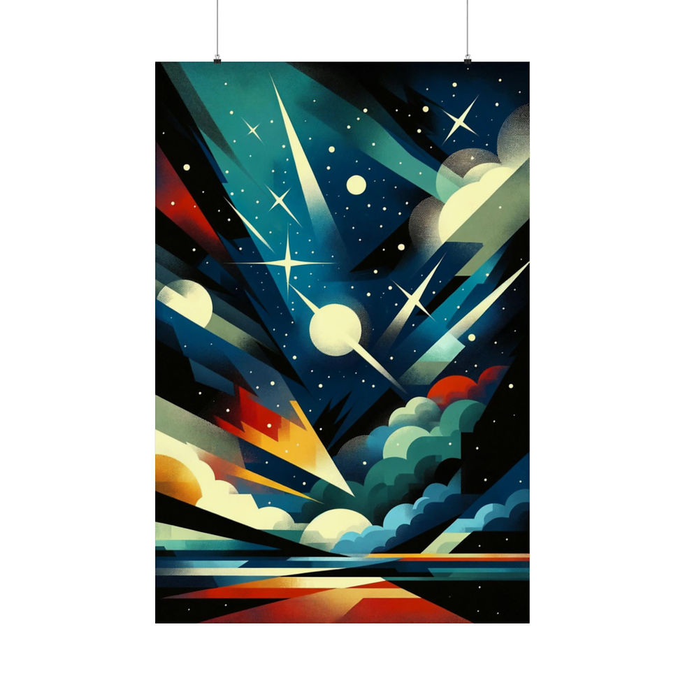 Thumbnail: Modern Night Sky - Matte