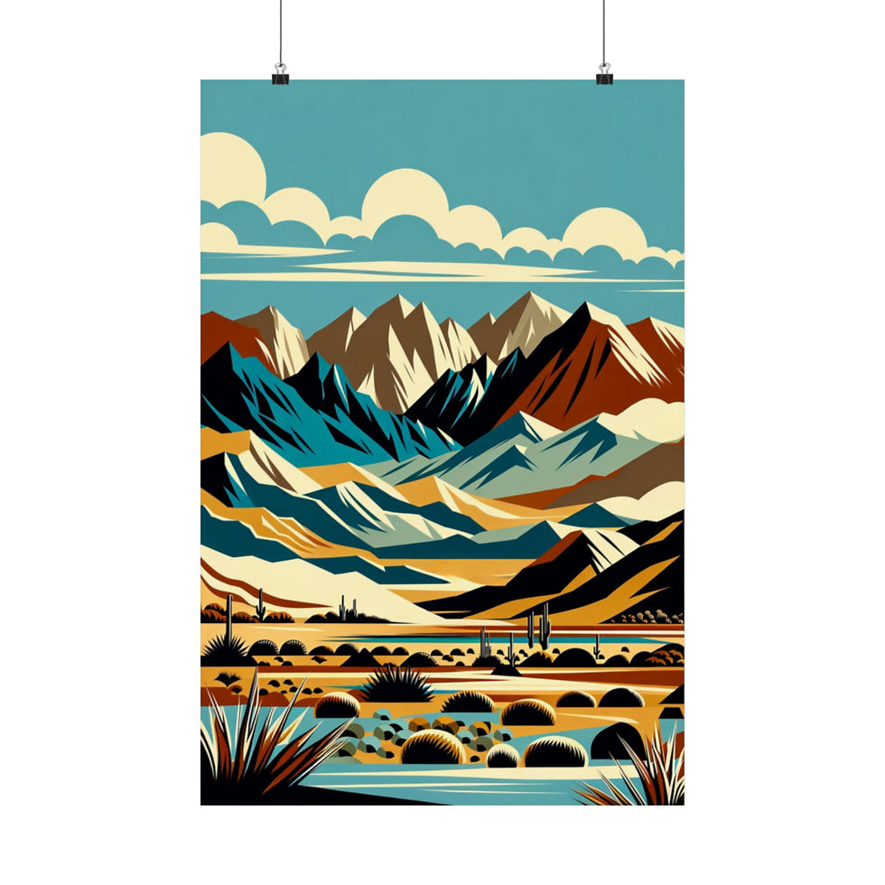Thumbnail: WAP New Mexican Mountains - Matte