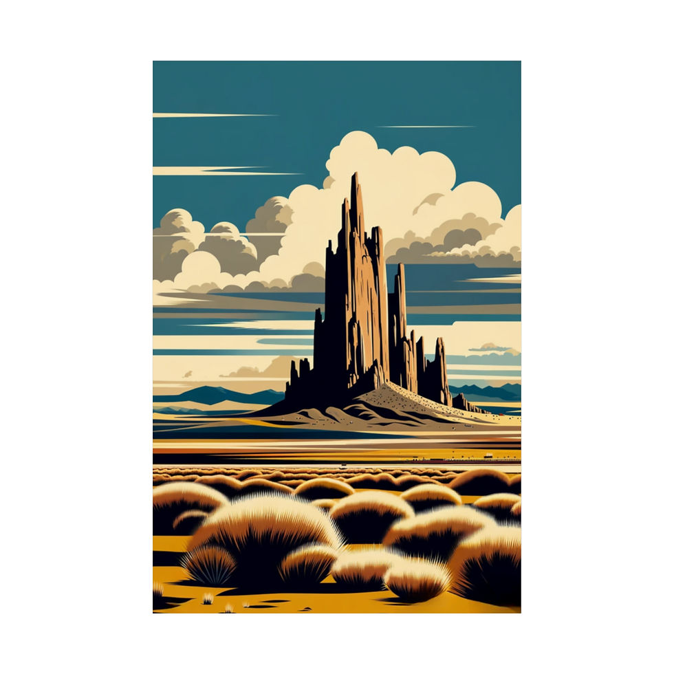 Thumbnail: WPA Desert Spire - Matte
