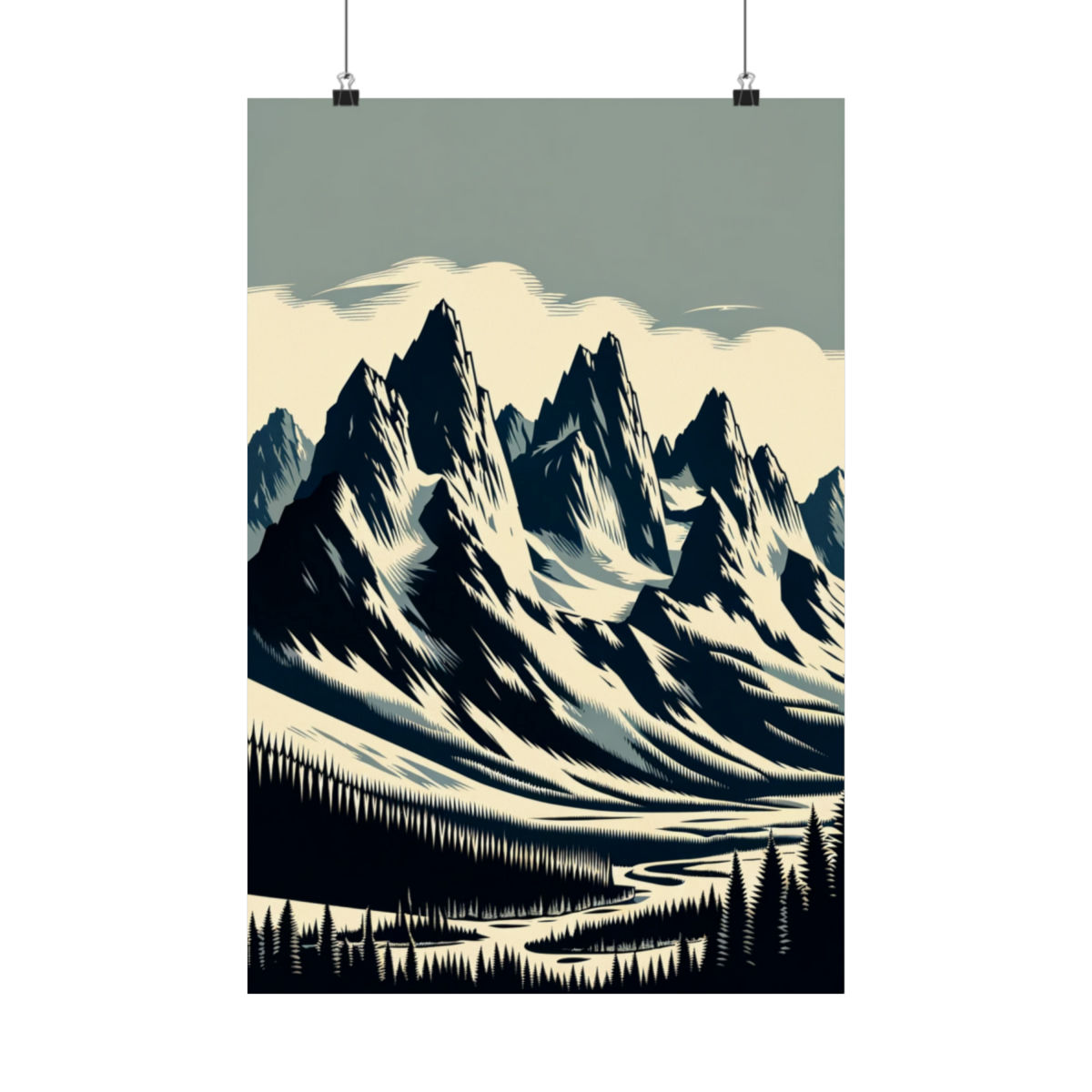 WPA Sawtooths - Matte