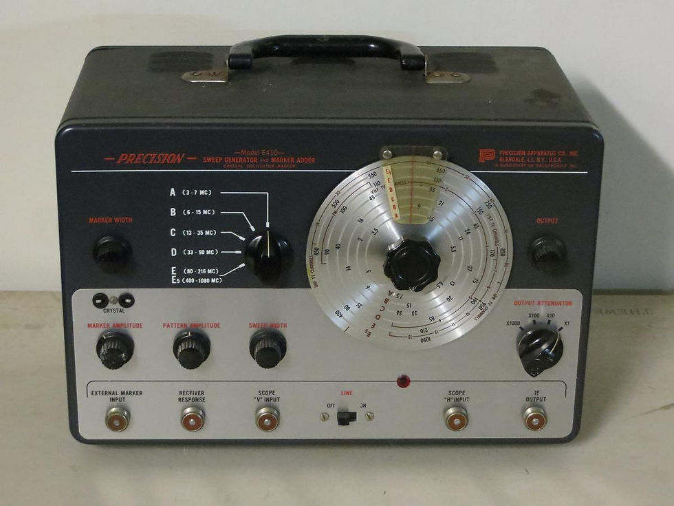 Signal Generator Rear SIGNAL GEN. | radio