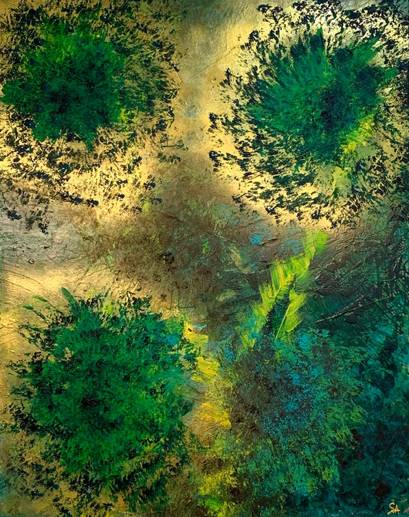 Magic Flowers |Acrylic