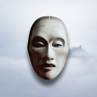 能面　老女小町　正面