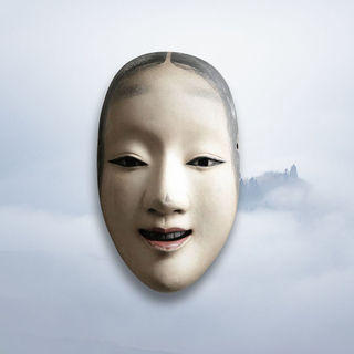 能面　逆髪　正面