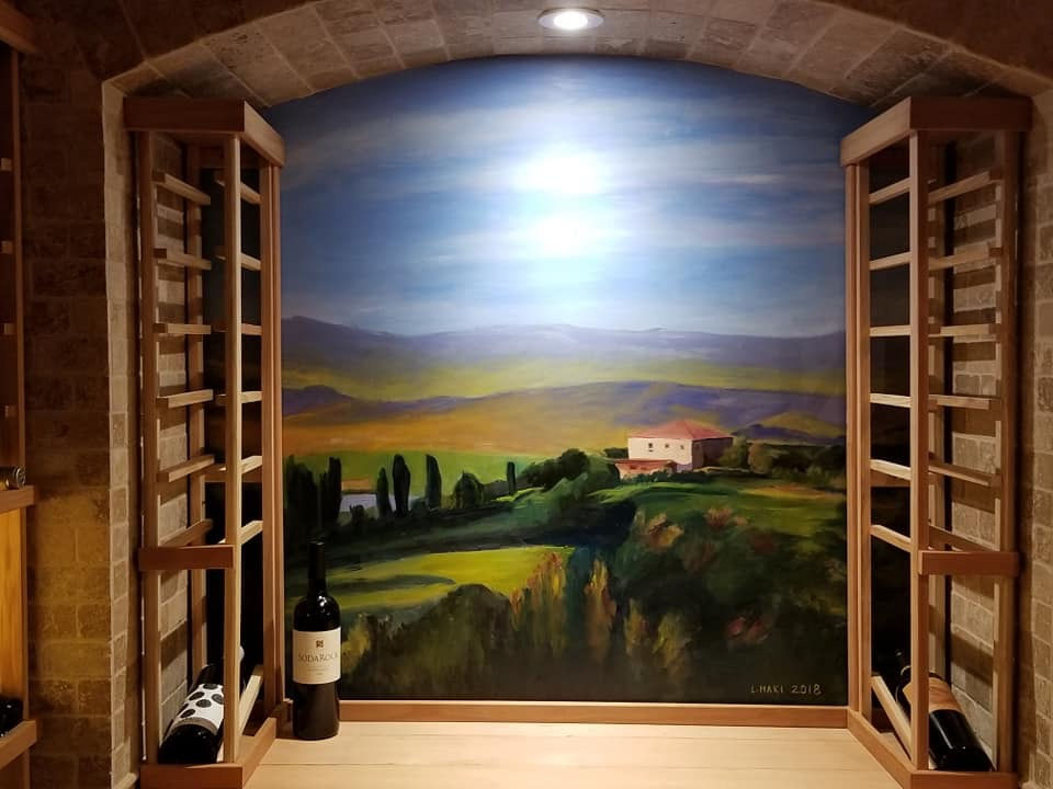 I paint custom murals!