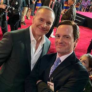 Clark Gregg with Brian