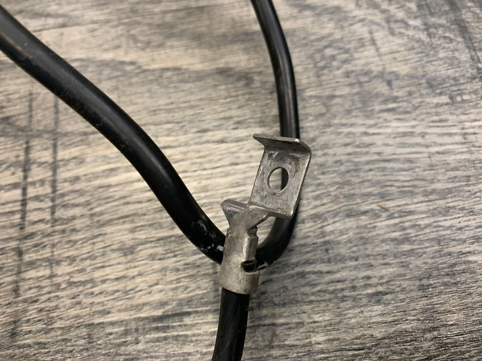 Thumbnail: Suzuki 2003 2004 GSXR1000 OEM Battery Minus Negative Wire Cable