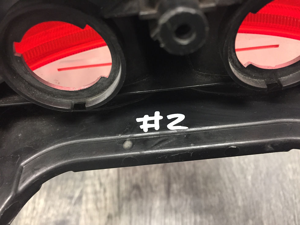 Thumbnail: Yamaha 1999 2000 YZFR6 R6 OEM Rear Taillight Brake Light Lamp Lens (#2)