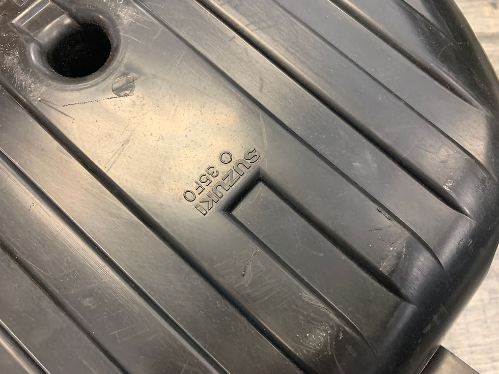 Thumbnail: Suzuki 2003 2004 GSXR1000 OEM Air Filter Cleaner Box