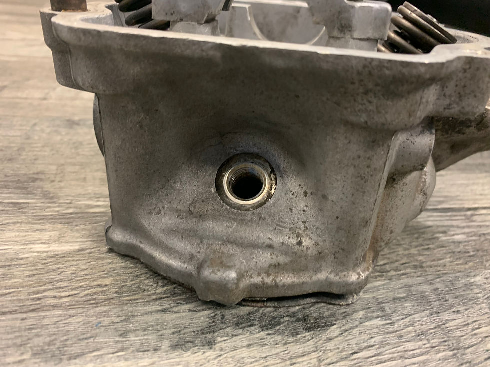 Thumbnail: Honda 1986-2007 CN250 250 Helix Scooter OEM Cylinder Head W/ Valves