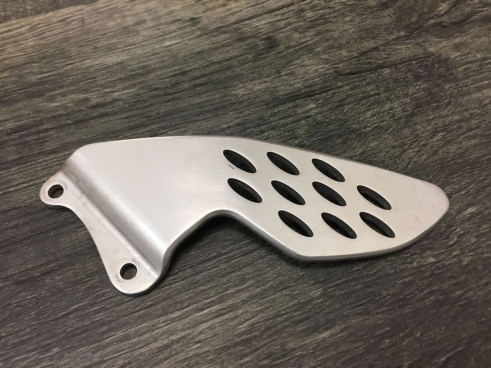 Thumbnail: Yamaha 2004-2006 YZFR1 R1 OEM Front Left Footrest Footpeg Step Plate (#1)